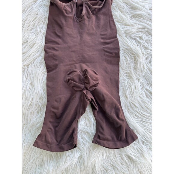 Skims Seamless Sculpt Mid Thigh Bodysuit Cocoa Size 2X/3X - Picture 8 of 9